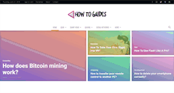 Desktop Screenshot of how-to-guides.com